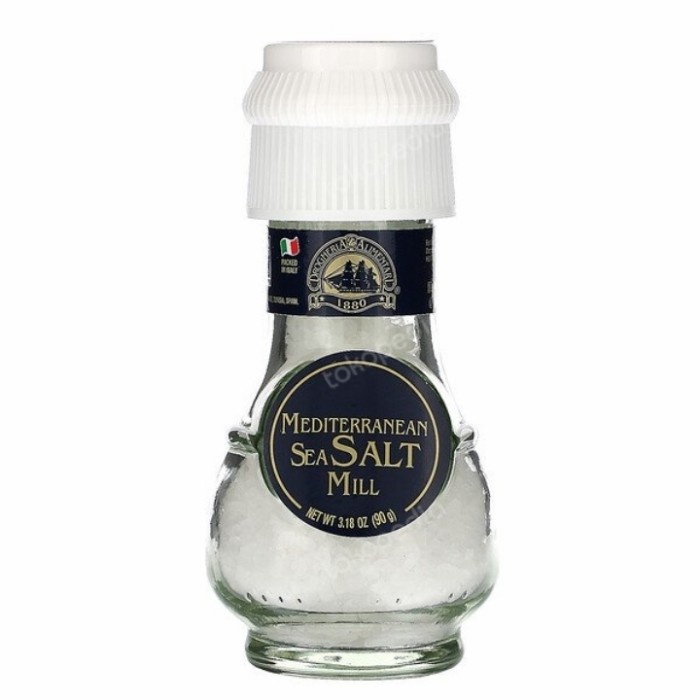 

Mediterranean Non GMO Sea Salt Mill 90 gr