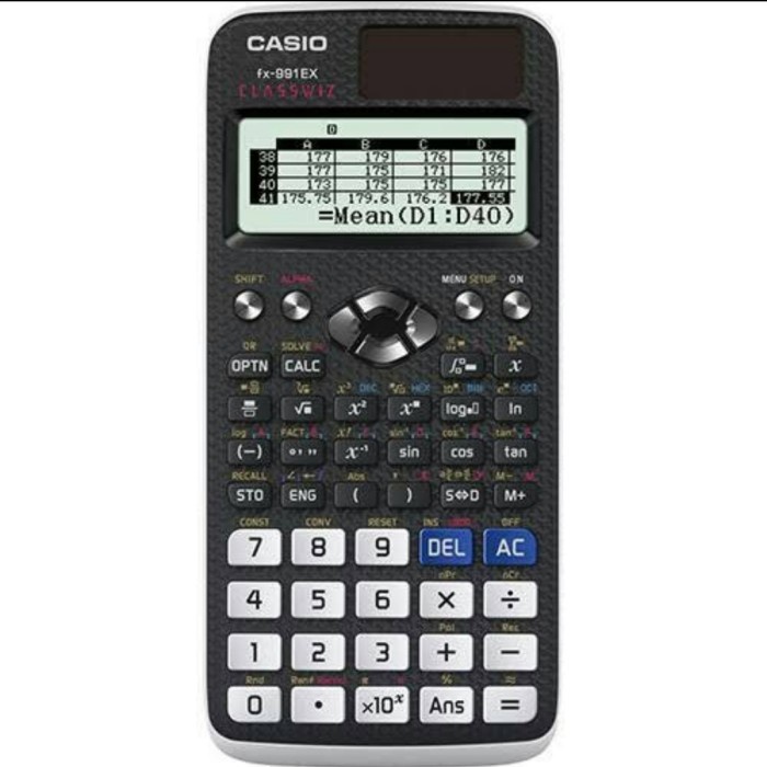 

Best Seller Casio Fx-991Ex - Scientific Calculator/Kalkulator Ilmiah Fx 991 Ex
