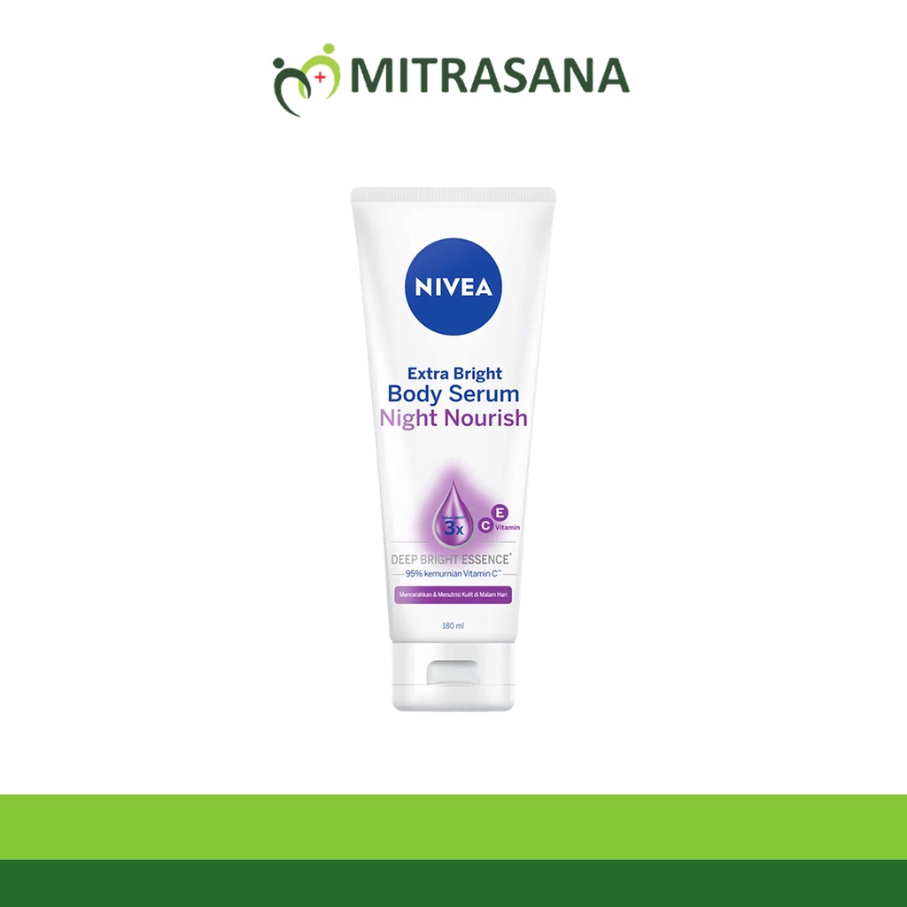 Nivea Extra White NIGHT NOURISH BODY Serum 180ML