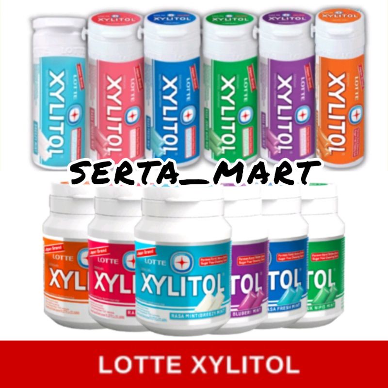 

Lotte Xylitol - Permen Karet Botol 27gr / 58gr Blueberi Mint / Lime Mint / Fresh Mint