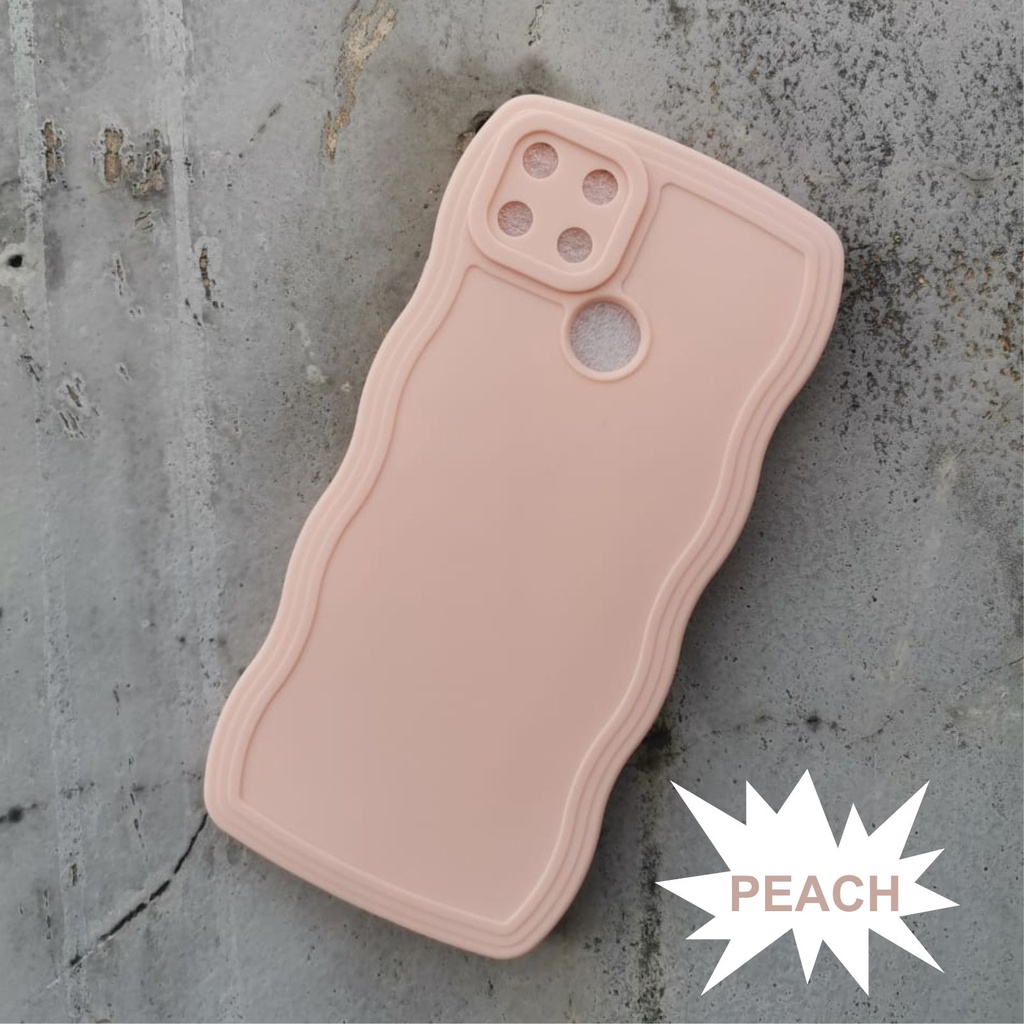 Softcase Gelombang Oppo A16 A17 A3S A5S A12 A11K A7 A5 A9 A15 A15S A52 A53 A92 2020 2022 Case Silikon