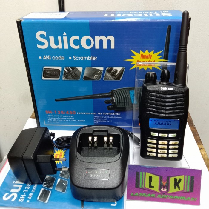 Terlaris Talkie Ht Suicom Sh-430 Freq Uhf 350 Mhz