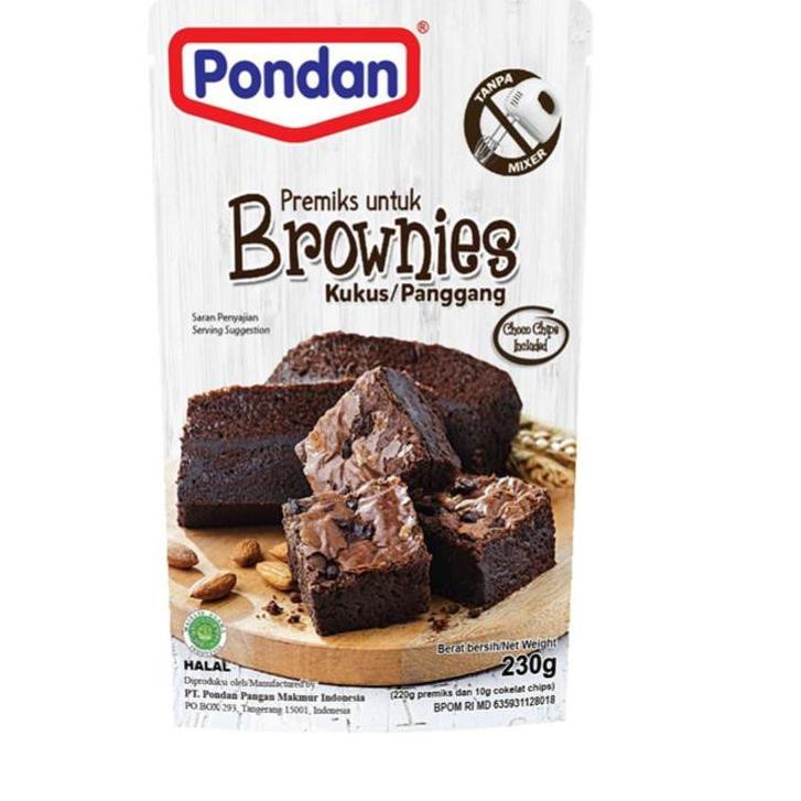 

Best Deal Pondan Brownies Bahan Kue [230 gr]