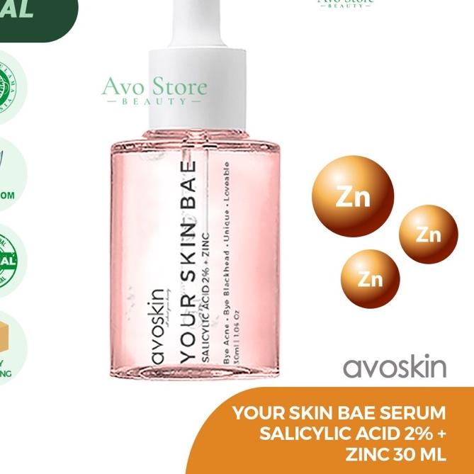 ♝ Avoskin YSB serum Salicylic Acid 2% + Zinc 30ML [ Eksfoliasi / Exfoliating ] ◄