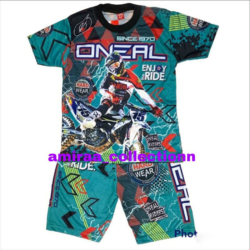 COD / SETELAN BAJU BALAP ANAK LENGAN PENDEK TERBARU / SET JERSEY SEPEDA ANAK MURAH / KAOS BALAP ANAK BEST SELLER