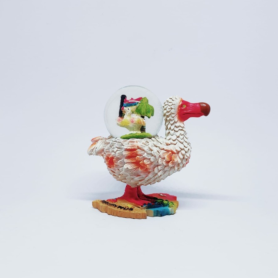 Souvenir snow globe snow ball Mauritius oleh oleh negara Afrika Timur