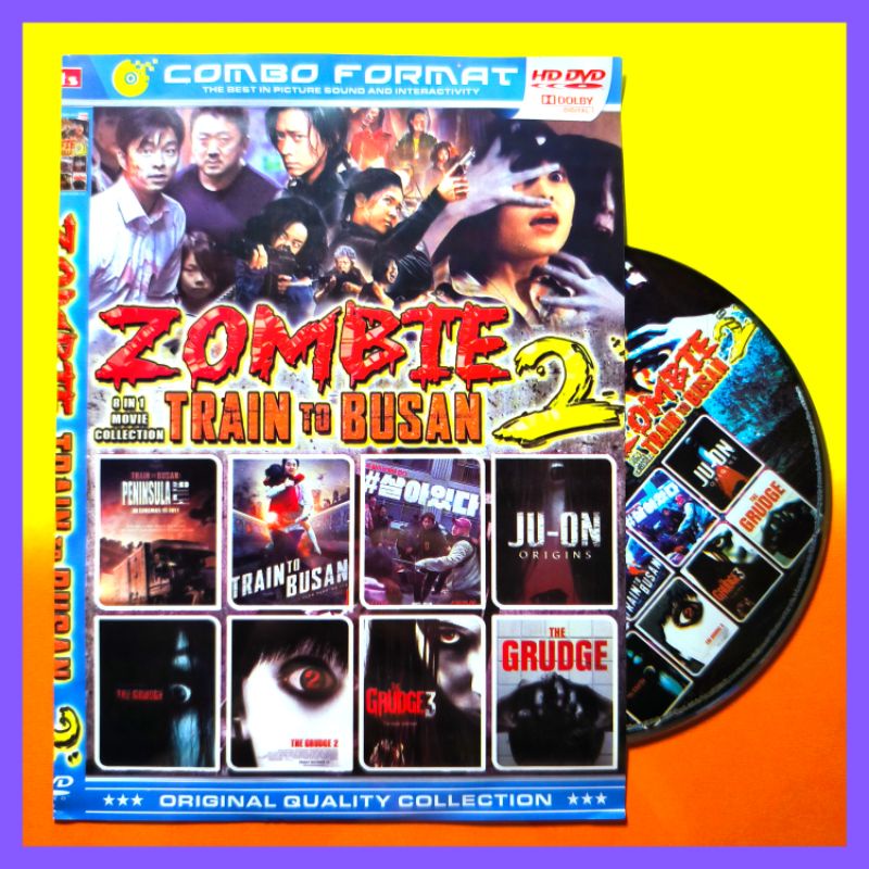 Kaset Film Horor Korea Koleksi Zombie Train To Busan 2 Pilihan Teks Indonesia.
