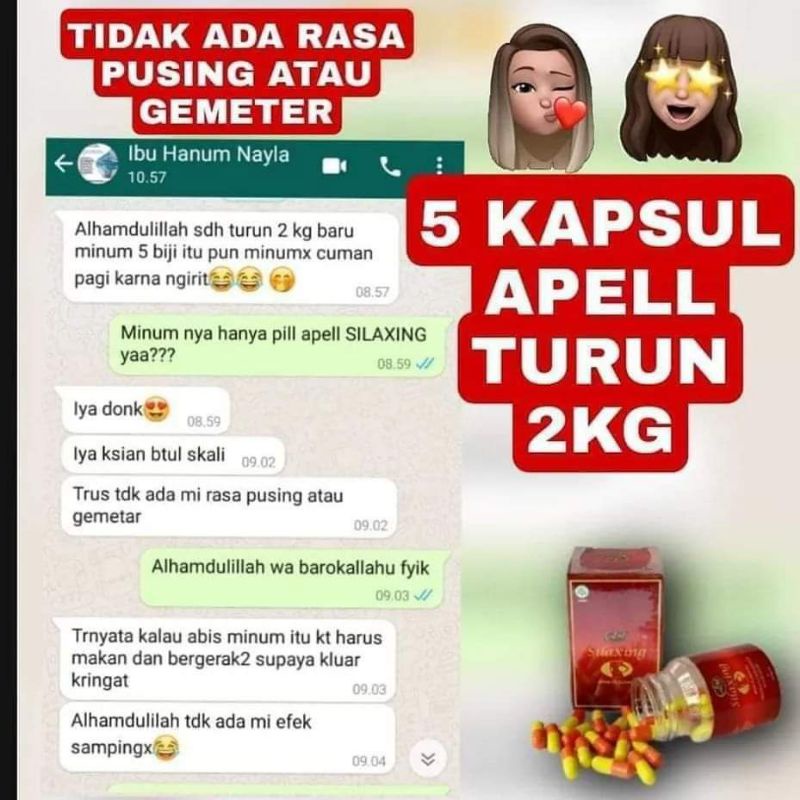 eceran apell silaxing super 10pcs