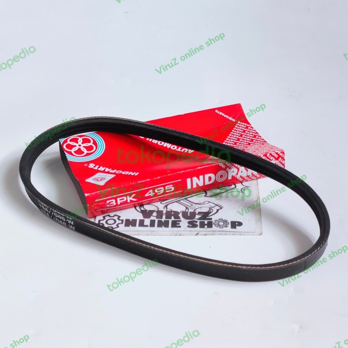 Fan Belt Alternator Grand Vitara 2.0 Escudo 2.0 3Pk495 3Pk 495 Indopar Termurah
