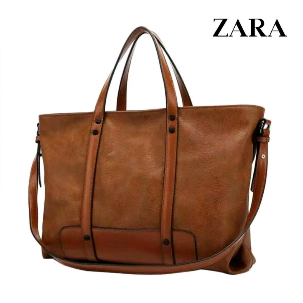 Tas kulit wanita zar.ra basic zaskia//Tas tote bag wanita kualitas semi premium import