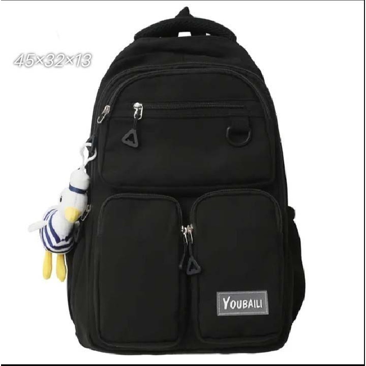 TAS RANSEL BACKPACK SEKOLAH ANAK UNISEX SD SMP SMA LKS PAKET YOUBAILI