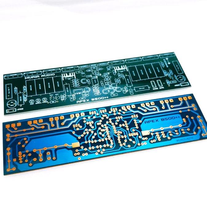 pcb apex b500++ pertinax / pcb kit driver amplifier apex B500 muri33l Ayo Beli