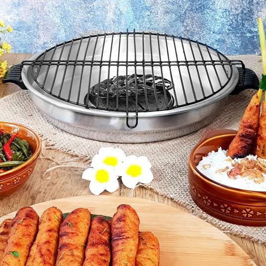 ♩ Maspion Alat Pemanggang Fancy Grill 33 cm / Alat Pemanggang Maspion ➺