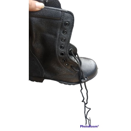 sepatu pdl kulit jeruk jatah tni 2020