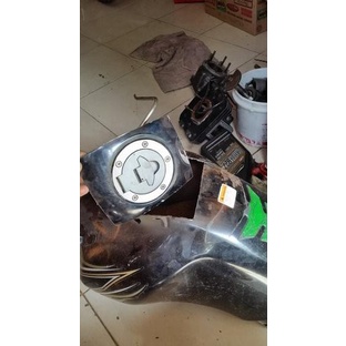 Awl Plat Tangki Tutupan Tangki Modif Untuk Yamaha King Scorpio Touch