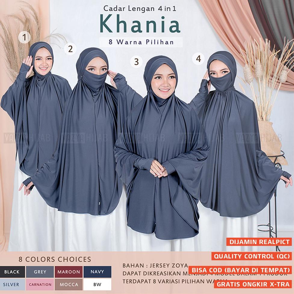 PALING DIMINATI Jilbab Umroh dan Haji Hijab Jumbo Ada Warna Hitam Putih Kerudung Dewasa Premium Baha