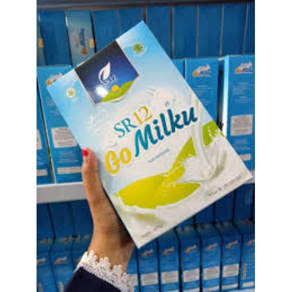 GO Milkku SR12 Halal Susu Kambing Etawa Premium| Susu Kambing Etawa Original| Susu bubuk Murni| Susu Kambing Bubuk 100% original| BPOM