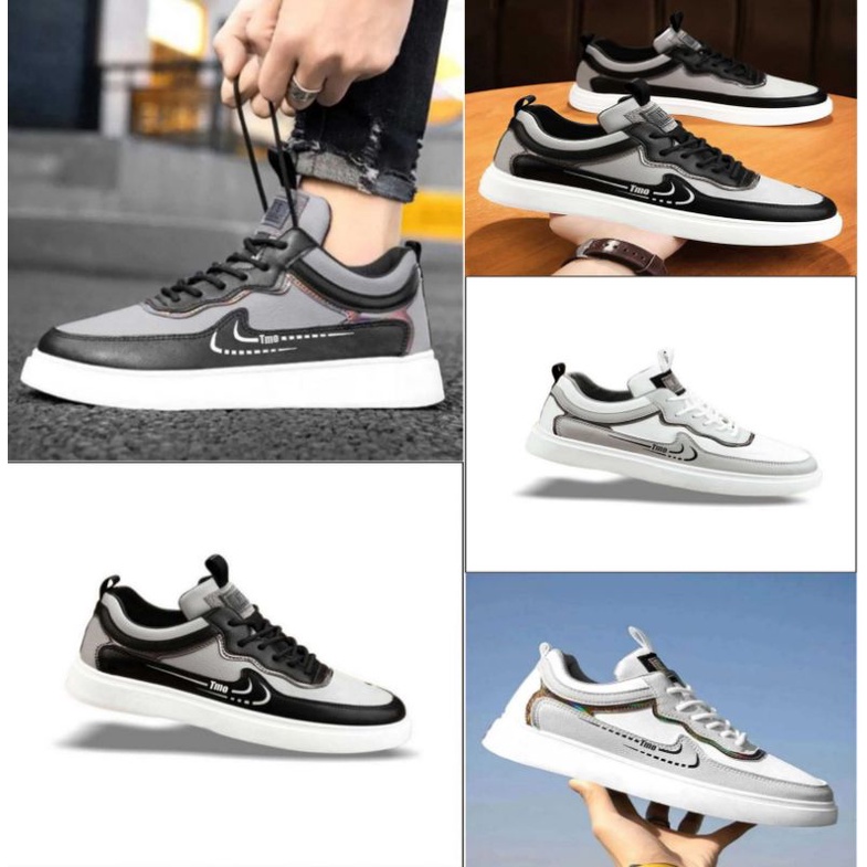 TmO - 8.8 Sale sepatu pria dan wanita sneakers fashion Nk.TMO/sepatu sneakers tali kekinian/sepatu casual dan trendy kekinian termurah bisa Cod size 39-43