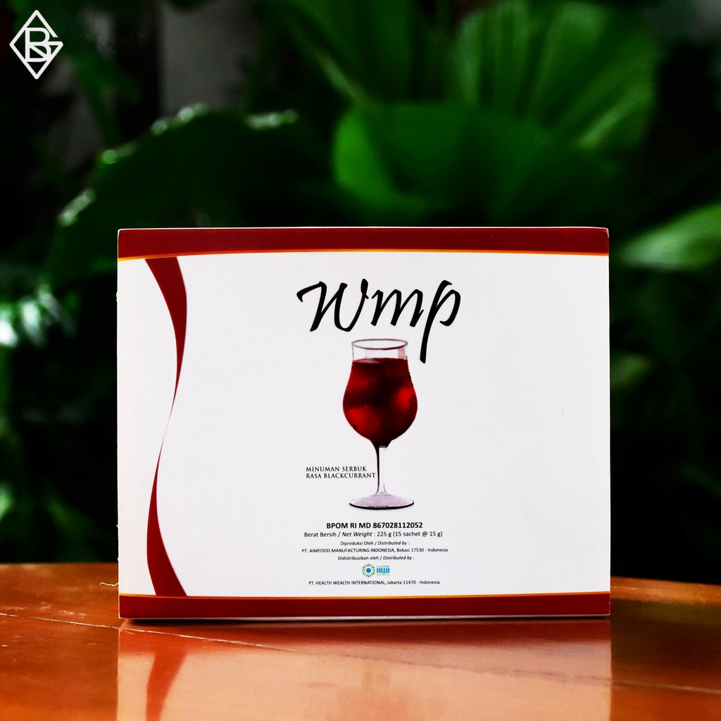 HWI WMP | Minuman Slim Juice Serbuk Rasa Blackcurrant untuk Menurunkan Berat Badan | Original HWI