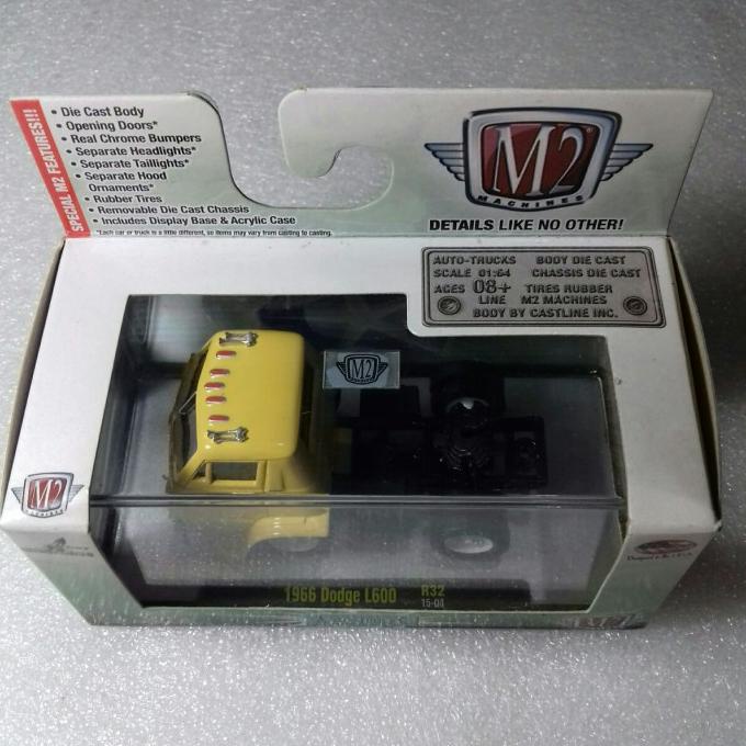 DIECAST M2 1966 DODGE L600. AUTO TRUCKS. DIECAST BODY AND CHASSIS.