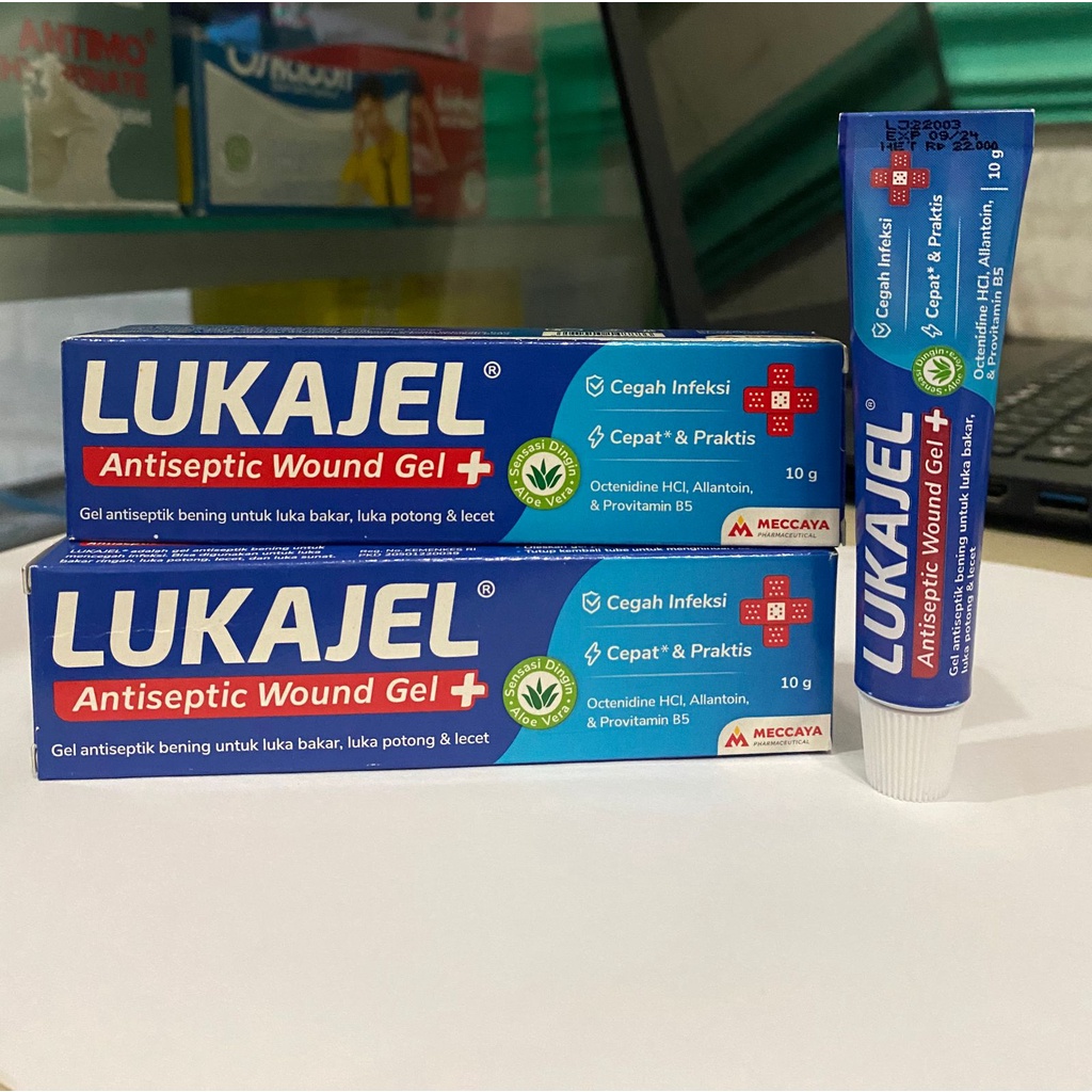 Lukajel 10 Gr - Gel Antiseptik Untuk Pengobatan Luka