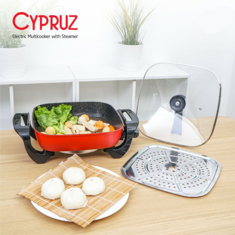 CYPRUZ MULTICOOKER STEAMER KL 0911 WAJAN LISTRIK SERBAGUNA