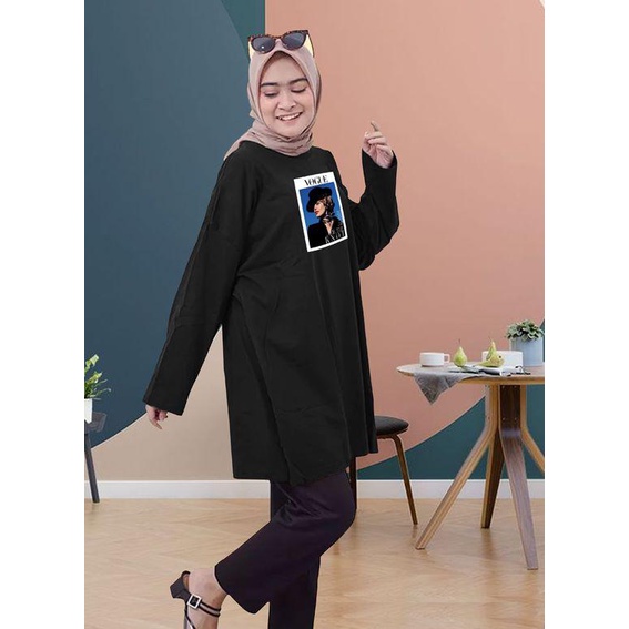 BLOUSE OVERSIZE LENGAN PANJANG LD 130CM DTF VG