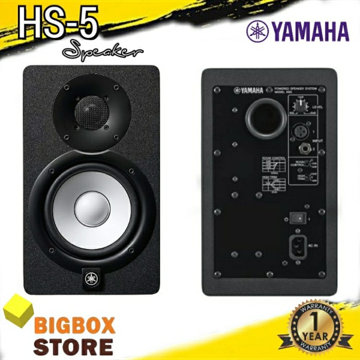 Speaker Yamaha Studio Monitor Speaker Hs-5 / Hs 5 /Hs5