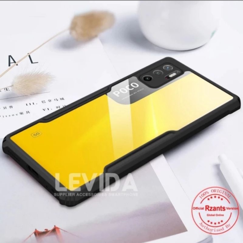 Case Poco X3 NFC / X3 Pro / X3 GT / F3 / M3 Pro 5G / Redmi Note 10 5G 4G Xiaomi Casing Xundd Fusion Anticrack