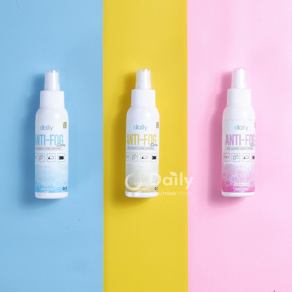 Cairan Pembersih Kacamata Spray Anti Fog Daily Lens Cleaner Serbaguna Anti Embun