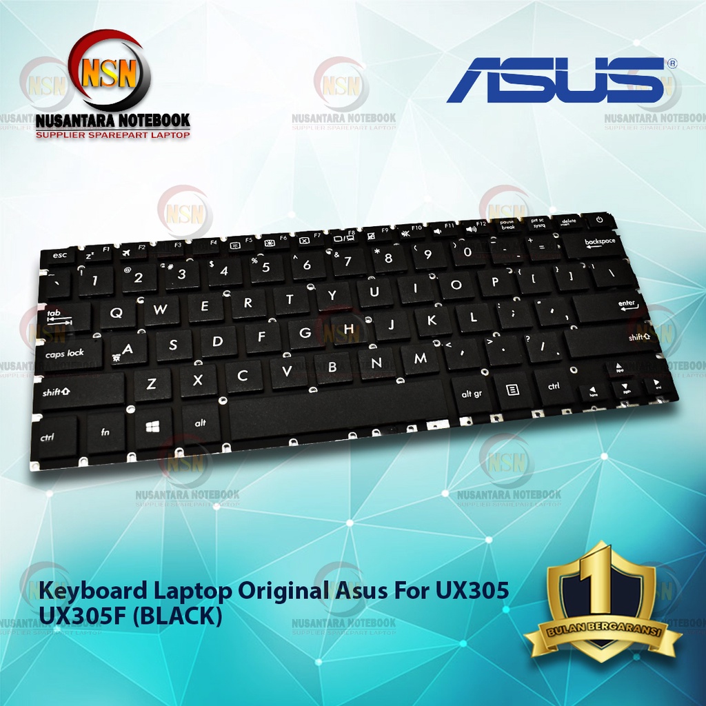 Keyboard Original Laptop Asus For ASUS UX305 UX305F (BLACK)