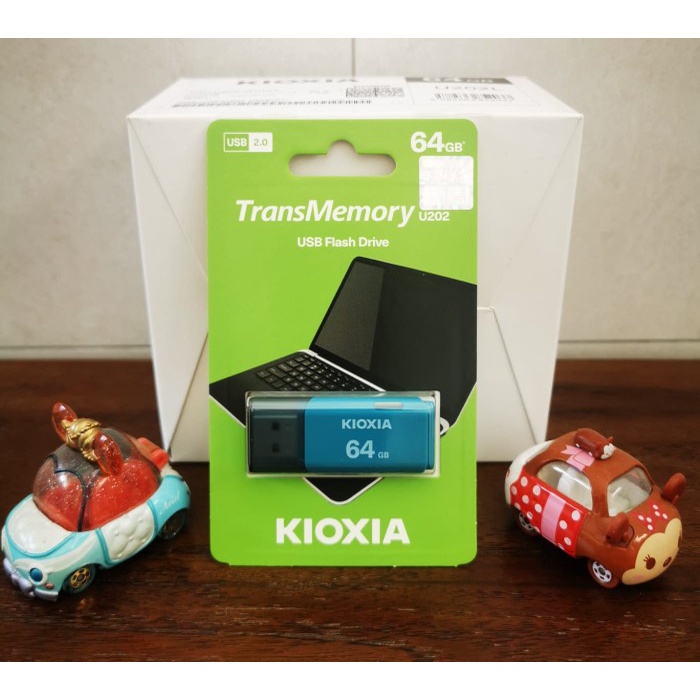 FLASHDISK KIOXIA 64GB USB 2 100% ORIGINAL JAPAN (TOSHIBA REBRANDING)
