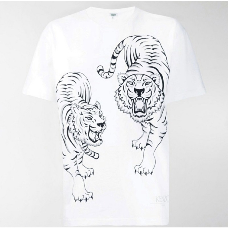 KENZO Double Tiger White Original (100% Authentic)