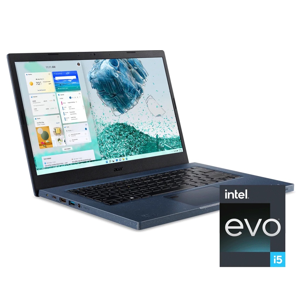 LAPTOP ACER ASPIRE VERO AV14 / CORE i5 1235U INTEL EVO / RAM 8GB 512GB SSD / 14 INCH FHD IPS / WINDOWS 11 OHS - CICILAN 0%