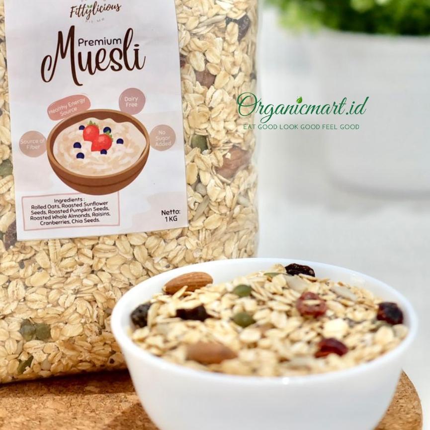 

QualityControl⭐✔️-Fittylicious Muesli 1 KG / Fittylicious Muesli 500 Gr
