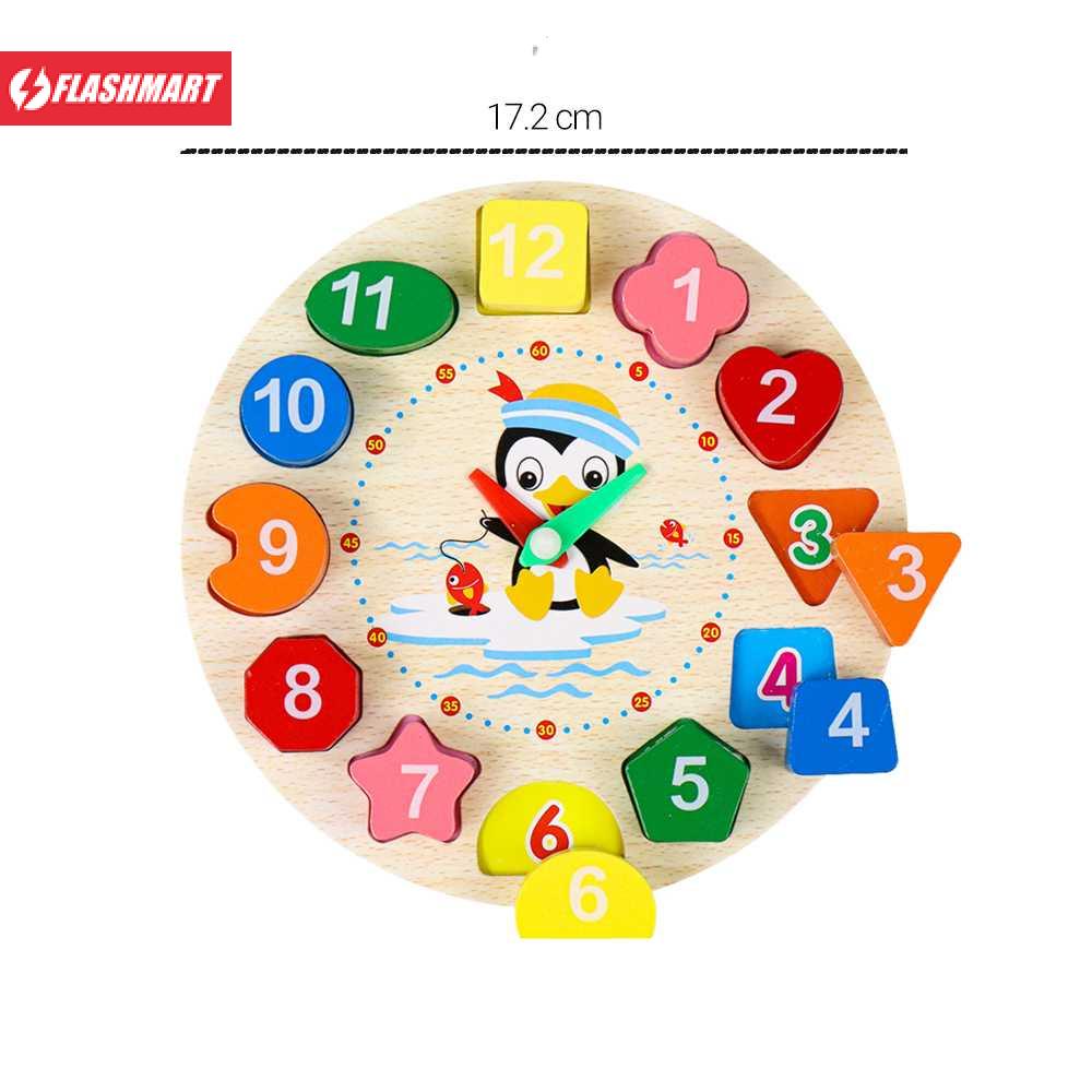 Flashmart Board Game Mainan Edukasi Anak Geometry Number Roulette Match