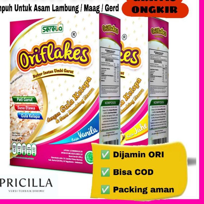 

☚ Oriflakes Gastro 350 gram - Solusi Asam Lambung ➫