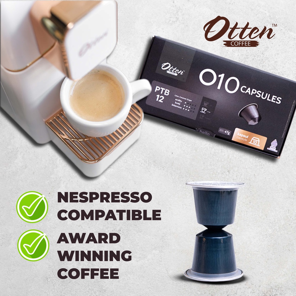 Kopi Kapsul - O10 Premium Taste Blend Coffee Capsule - Kompatibel Mesin Nespresso