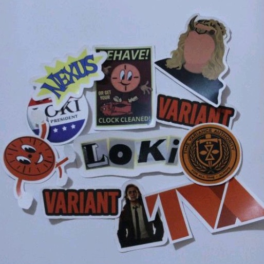 

STICKER PACK MARVEL LOKI | High Quality Tahan Air