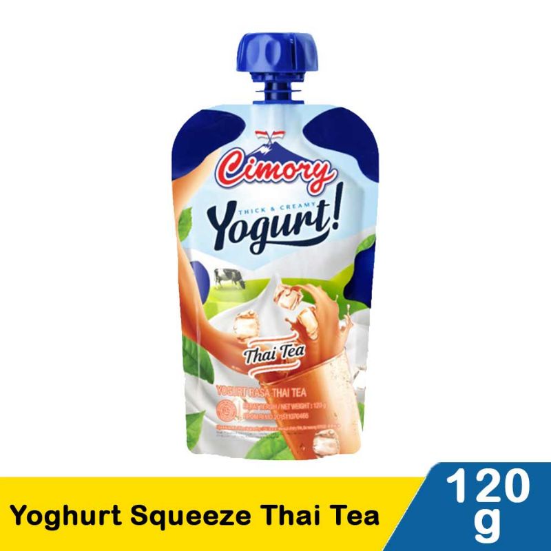 

Cimory Yoghurt Squeeze Thai Tea 120G