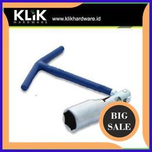 perkakas XP-Tool Kunci Sok Busi Flexible T 19 mm - Spark Plug Wrench 140ZZ3