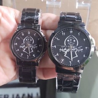 JAM TANGAN COUPLE DARKAH/TEROMPAH SHOLAWAT NABI TALI RANTAI