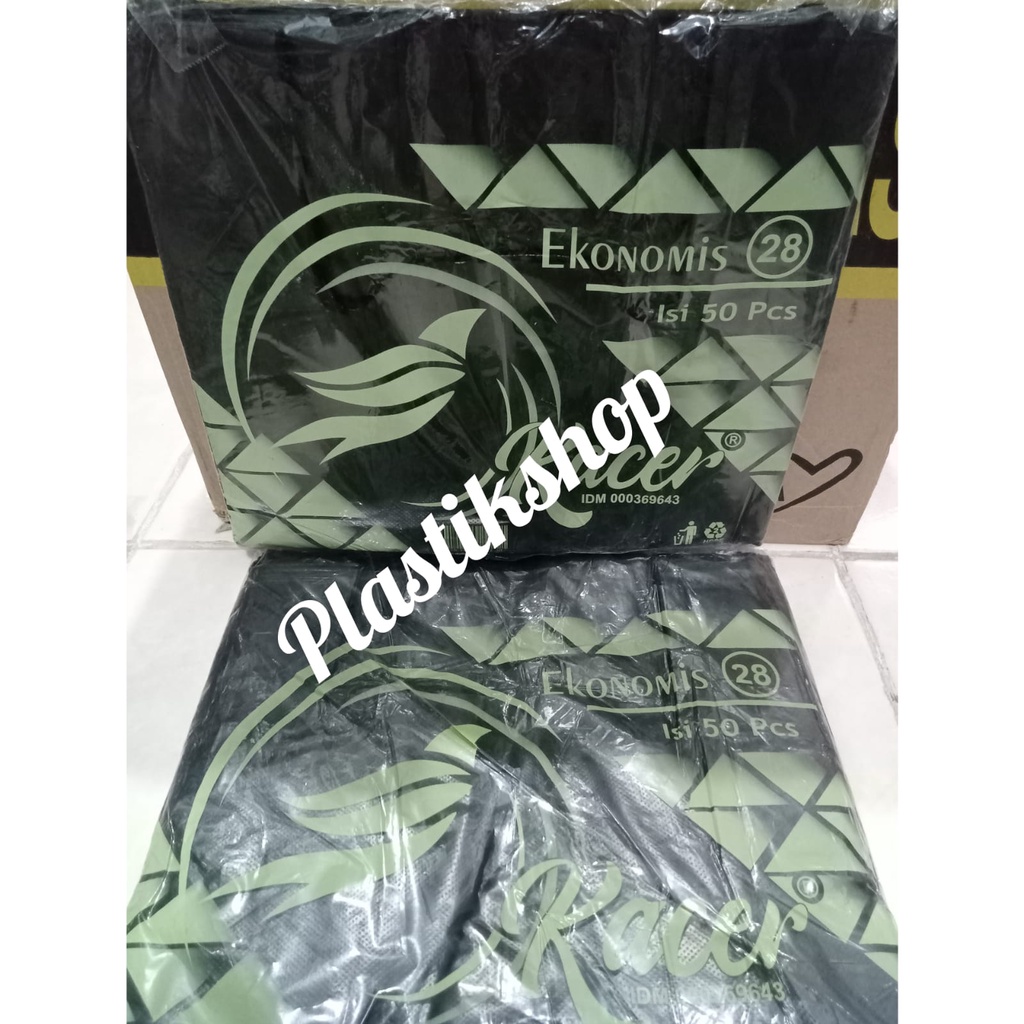 kantong plastik kacer ekonomis 28 isi 50pcs