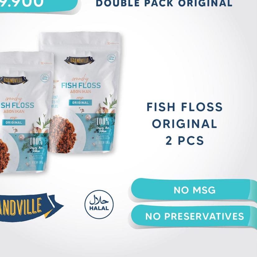 

♖ Grandville Abon IKAN Crunchy Double Pack Original ☻