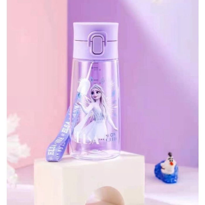 botol minum  Botol minum anak disney premium - elsa ungu(X3S5) Termurah Terlaris SALE Kekinian Awet 