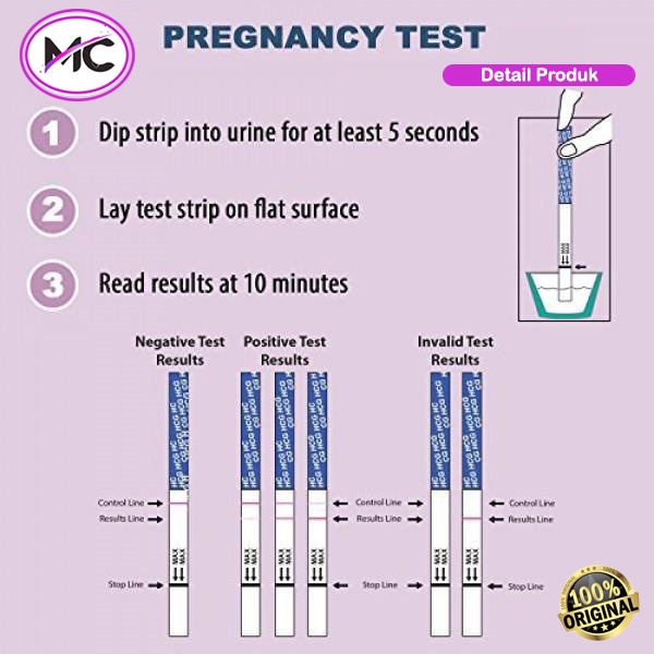 Test Pack Instan Alat Tes Kehamilan Praktis Test Urine Hamil Akurat Cepat Dan Mudah