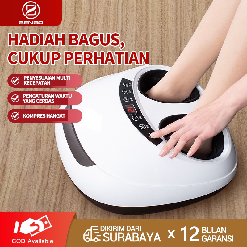 Benbo Pijat Kaki Listrik  Mesin pijat kaki paket lengkap Pijat Kaki Portabel Pijat Kaki Pemanas Airbag