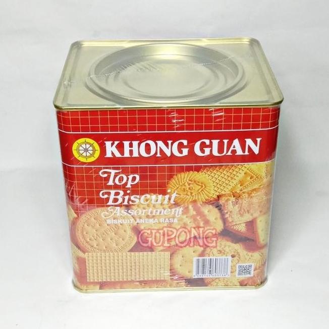 

BISKUIT KALENG TERJANGKAU BISKUIT KHONG GUAN KALENG TOP ASSORTMENT MEDIUM 1000 GR EL09I09A82L