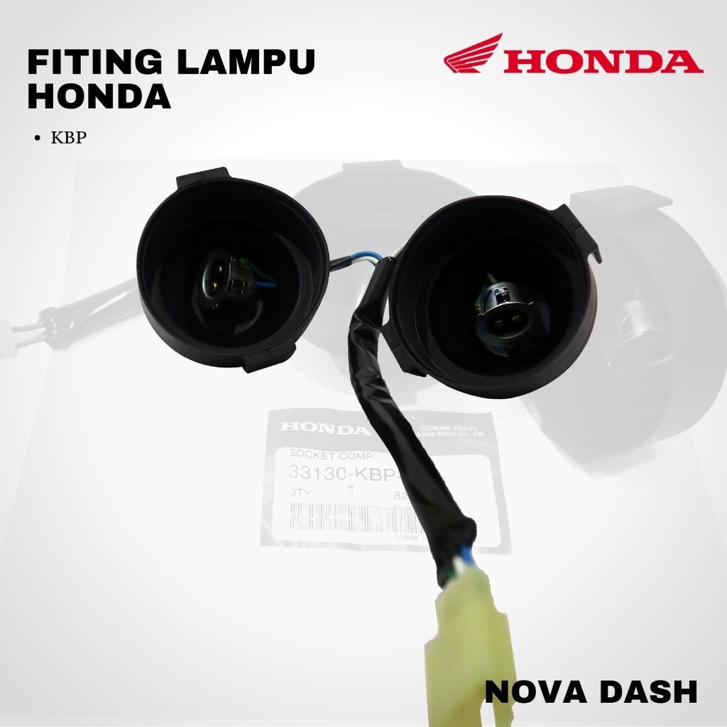 Fiting Lampu Depan Nova Dash KBP Honda Original