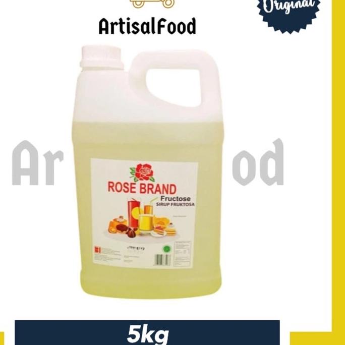 

✼ Gula Cair Rose Brand Rosebrand 5kg Fruktose Fruktosa Jerigen Botol 5 kg ➶